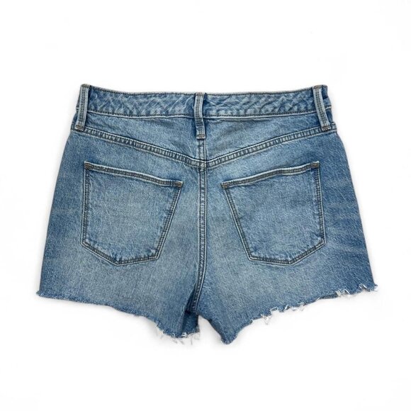 Universal Thread High Rise‎ Shortie Denim Mom Shorts Medium Wash 4/27 - Picture 5 of 5